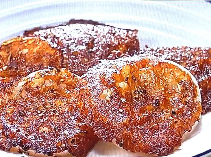 新玉ねぎのカリカリチーズ焼き