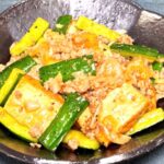 【ノンストップ】厚揚げ＆キュウリのそぼろ炒めのレシピ。笠原将弘シェフの本格和食（7月15日）