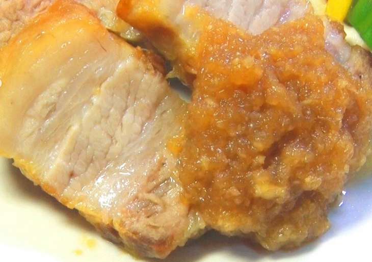生姜焼き風豚の角煮