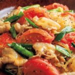 【ノンストップ】トマトと豚肉の春雨炒めのレシピ。笠原将弘シェフの本格和食（8月12日）