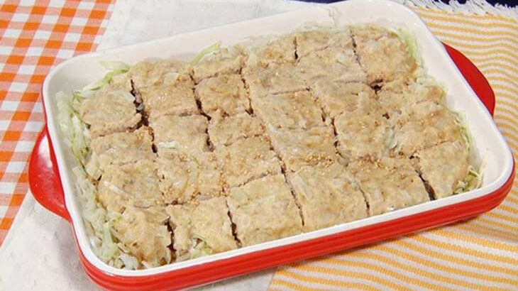 【DayDay】無限肉キャベツ（ひき肉とキャベツの重ね焼き）のレシピ。pecoのざっくりキッチン（9月11日）