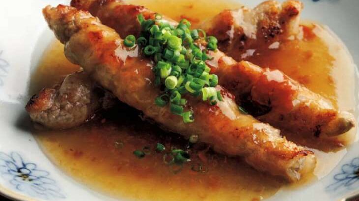 【ノンストップ】秋ナスの肉巻き さっぱりあんかけのレシピ。笠原将弘シェフの本格和食（9月23日）