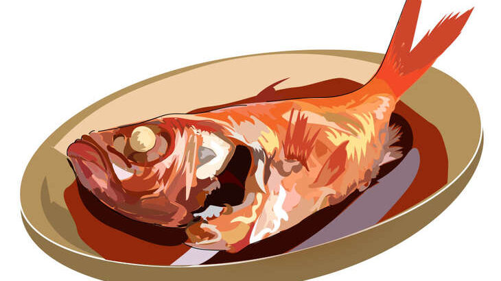 金目鯛の煮付け