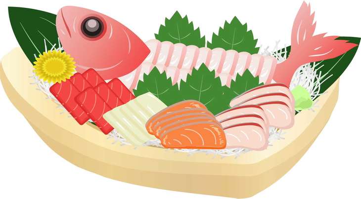 刺身の舟盛り