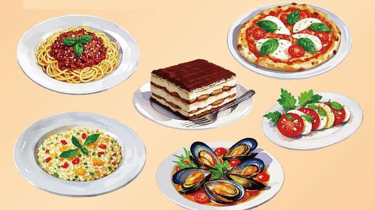 イタリアンメニュー