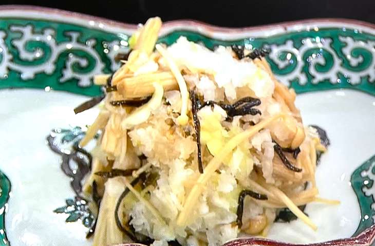 えのきの塩昆布おろし