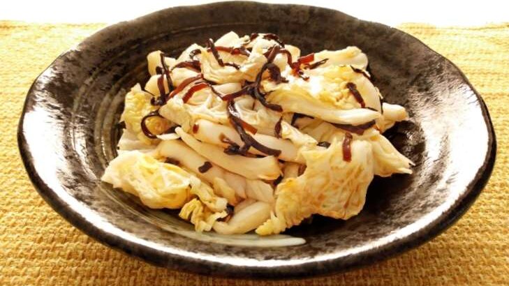 【あさイチ】ちくわと白菜の塩昆布あえのレシピ。みんなゴハンだよ（11月4日）