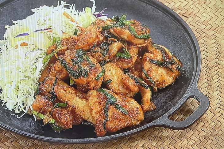 韓国風しょうが焼き