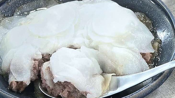 【あさイチ】長芋とひき肉のレンチン重ね蒸しのレシピ。みんなゴハンだよ（12月2日）