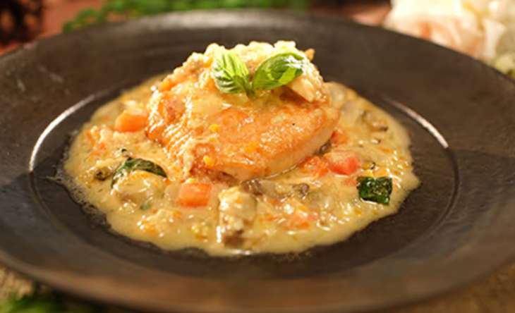 サーモンのマリニエール