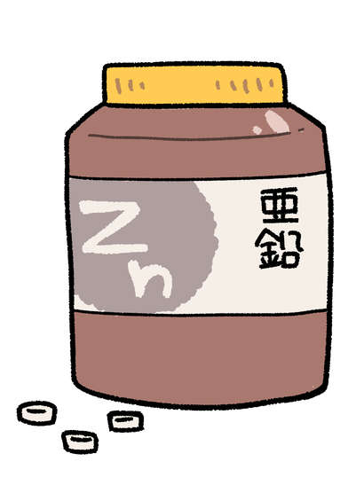 亜鉛のサプリ