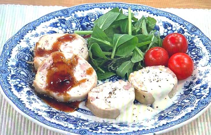 和＆洋ソースで！フライパン一つで作れるロールチキン