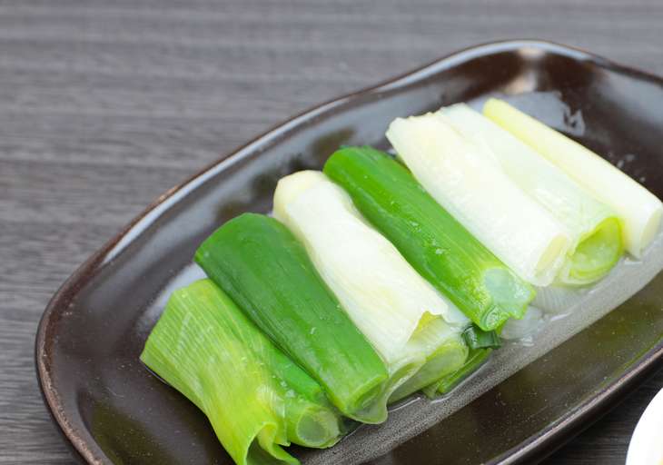 長ネギのマリネ