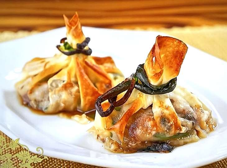 志麻さんのカキとホタテの包み焼き