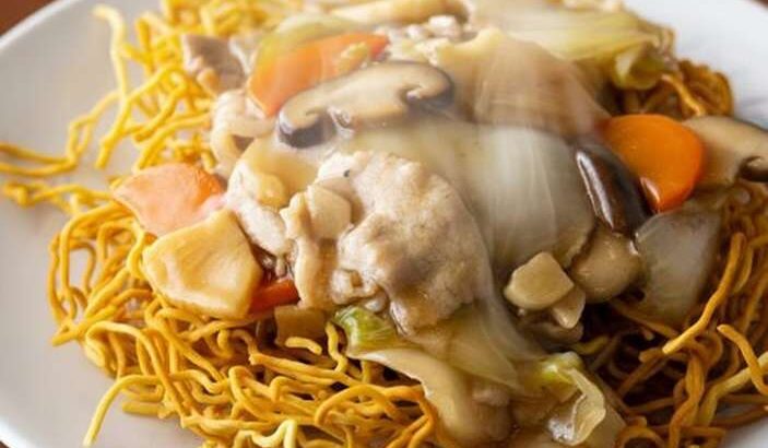 【ノンストップ】あんかけかた焼きそばのレシピ。ランクアップキッチン（1月14日）