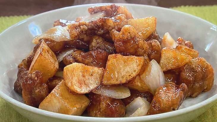 ヘルシーじゃがいも酢豚