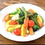 【あさイチ】瞬間蒸し野菜のレシピ。竹財輝之助さん考案!みんなゴハンだよ(1月27日)