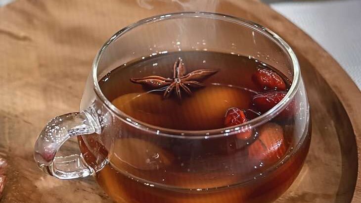 薬膳ドリンク 金柑蒸し茶