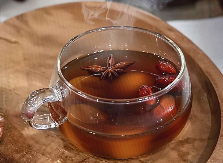 薬膳ドリンク 金柑蒸し茶