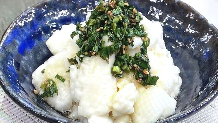 【ノンストップ】たたき長芋のニラダレがけのレシピ。笠原将弘シェフの本格和食（2月10日）