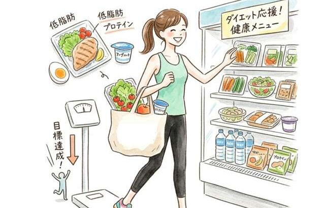 コンビニでダイエット