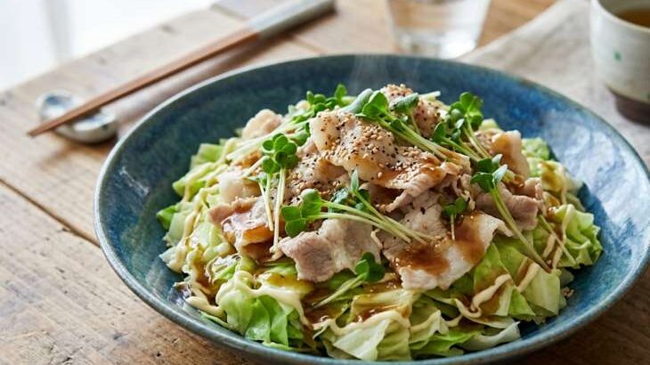 【ノンストップ】豚バラと春キャベツのサラしゃぶのレシピ。笠原将弘シェフの本格和食（3月24日）