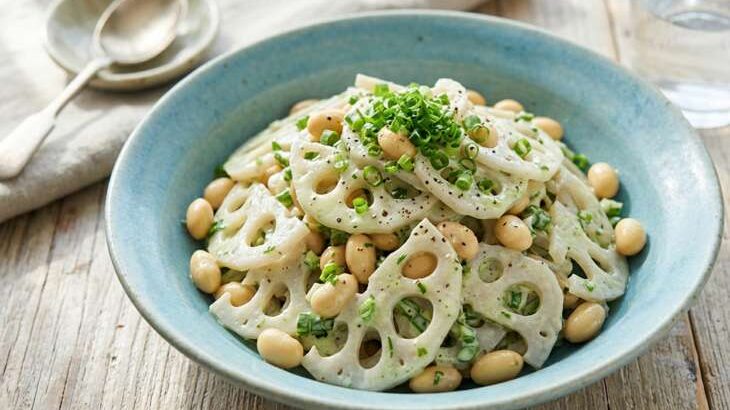 【あさイチ】大豆とれんこんのわさび酢あえのレシピ。みんなゴハンだよ（3月11日）