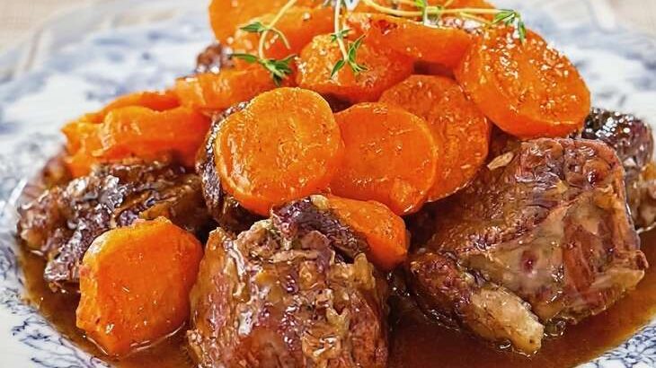 ニンジンと牛塊肉煮込み（ブッフ・オ・キャロット）