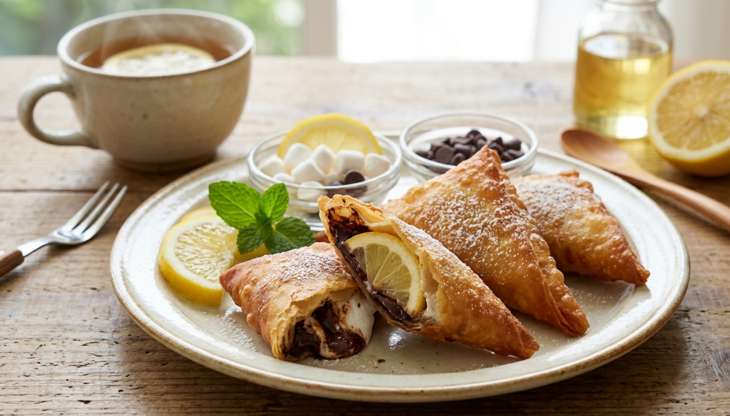 デザート春巻き