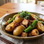 【ノンストップ】タコと新ジャガのアヒージョ炒めのレシピ。笠原将弘シェフの本格和食（4月14日）