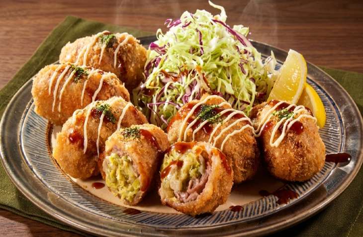 キャベツのかくれんぼカツ