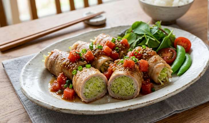 キャベツの肉巻き