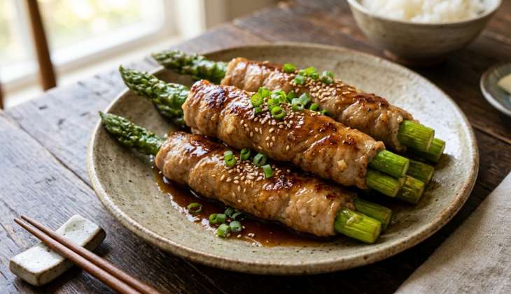 アスパラガスの肉巻き