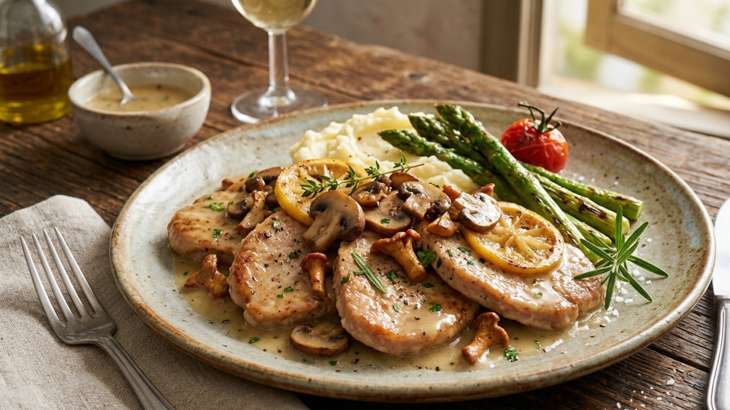 豚ヒレ肉のスカロッピーネ