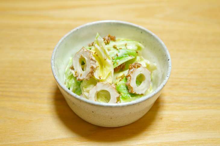 春キャベツのサラダ