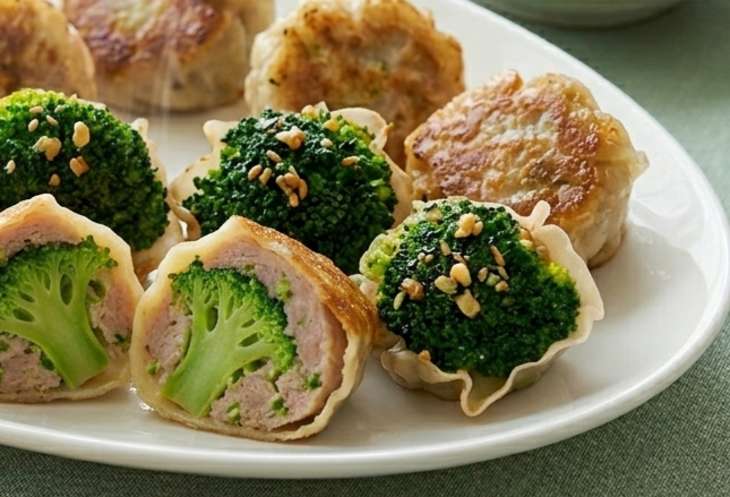 ブロッコリー餃子