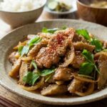 【ノンストップ】豚肉と新ゴボウの甘辛炒めのレシピ。笠原将弘シェフの本格和食（6月2日）