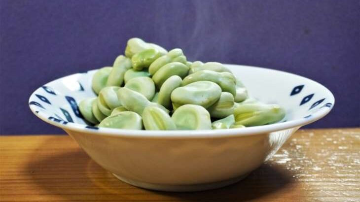 【相葉マナブ】そら豆のにんにく炒めのレシピ。千葉県多古町のそら豆で旬の産地ごはん（6月21日）