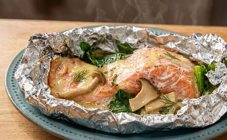 さけのホイル焼き