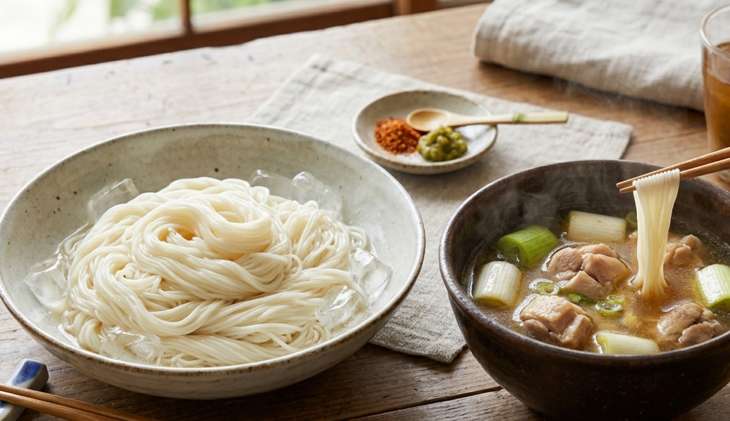 冷やあつそうめん