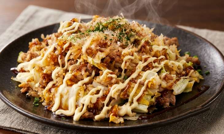 志麻さんのお好み焼き風チャーハン