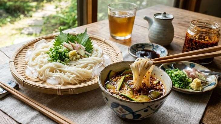 【相葉マナブ】ズッキーニそうめんのレシピ。そうめん－１グランプリ（8月16日）