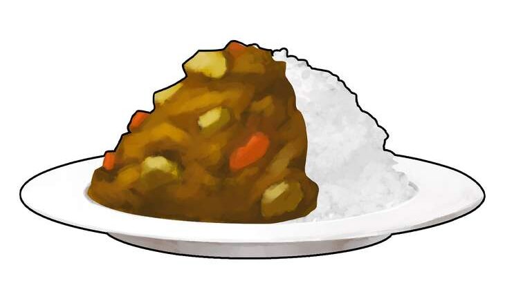 大盛りカレー