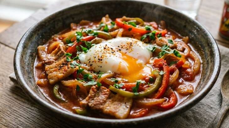 【あさイチ】豚肉のソテー煮 南仏野菜ソースのレシピ。フライパンひとつで簡単！みんなゴハンだよ（9月17日）