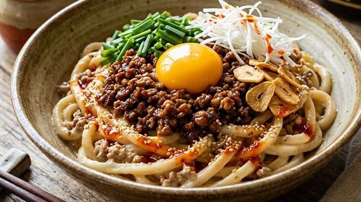 【シューイチ】背徳の台湾クリーミー混ぜうどんのレシピ。勇磨さんの背徳ギルティグルメ！バズり飯－１グランプリ（9月27日）