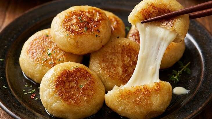 チーズとろけるいももち