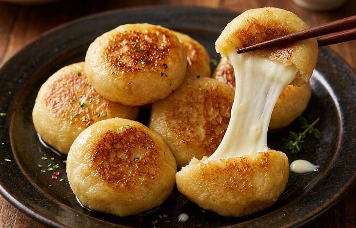 チーズとろけるいももち